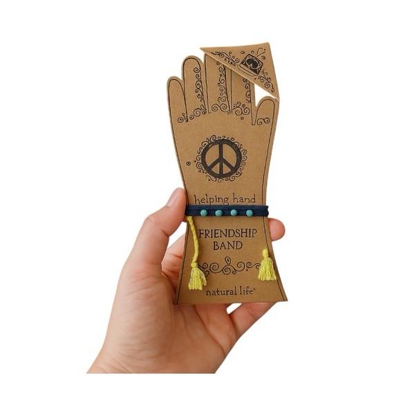 Natural Life Helping Hands Friendship Bracelet & Hair Clip - Picture 8 of 8